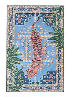 Hand Tufted Wool Rugs-Animal Design-Persian Design