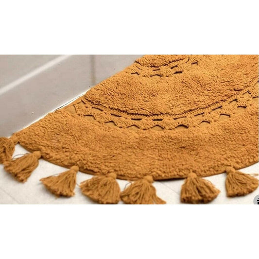 Bath Mat- 100% Cotton- Ultra soft-Machine Washable - Shineyfeather